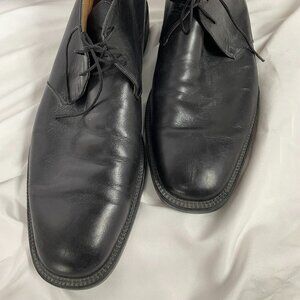 Black Salvatore Ferragamo Studio Leather Ankle  Chukkah Boots size 13